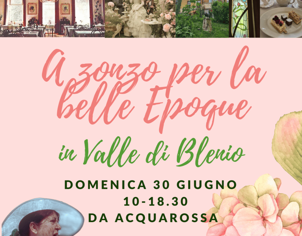 A zonzo per la belle époque in valle di Blenio