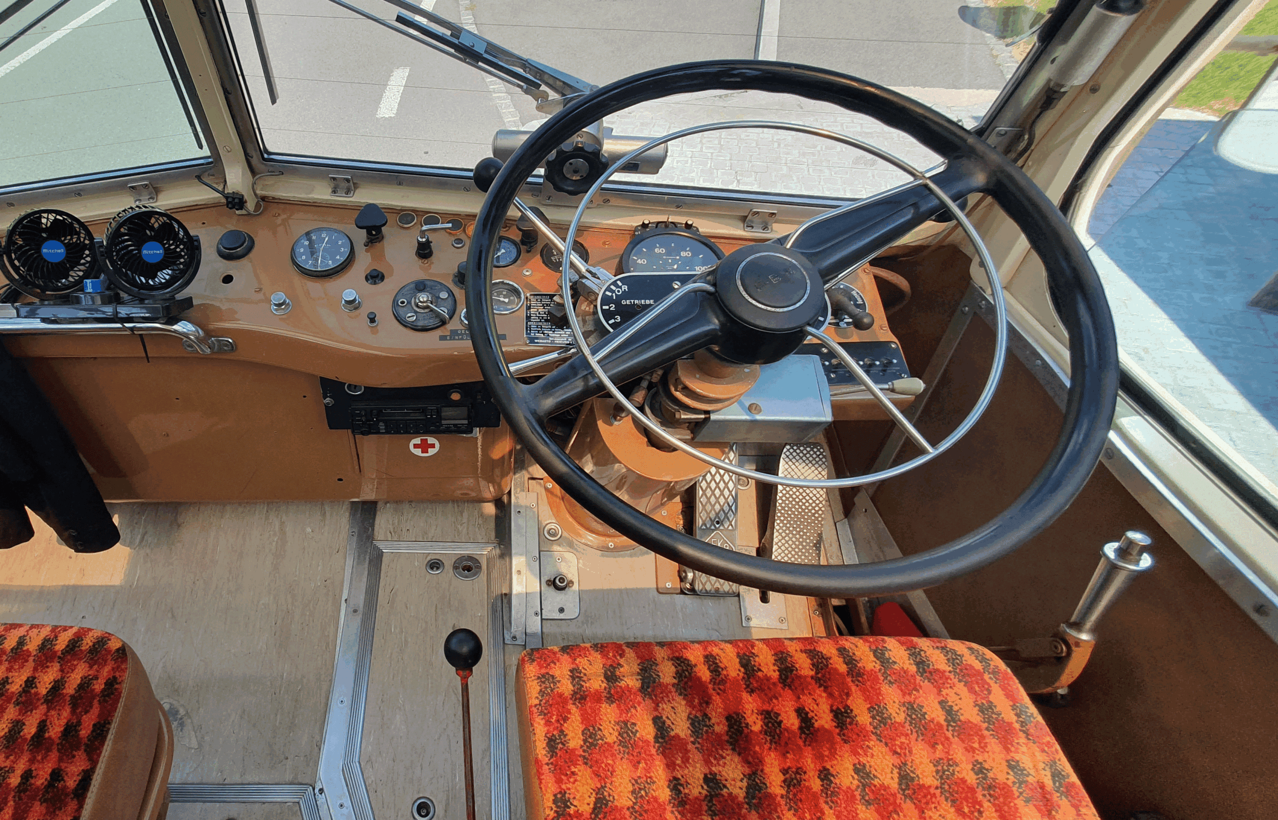 Gita con bus storico